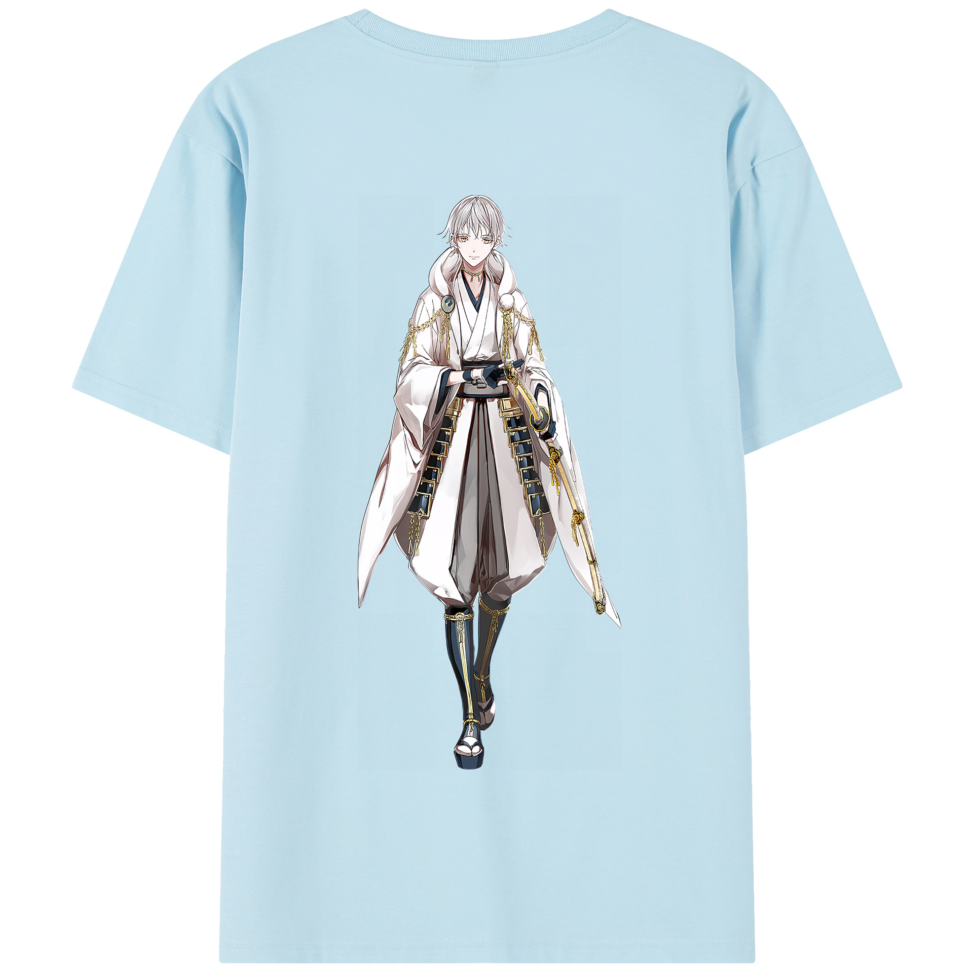 （画像用） 刀剣乱舞 Touken Ranbu 綿100％半袖Tシャツ（背面プリント）